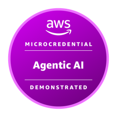AWS Agentic AI Demonstrated badge